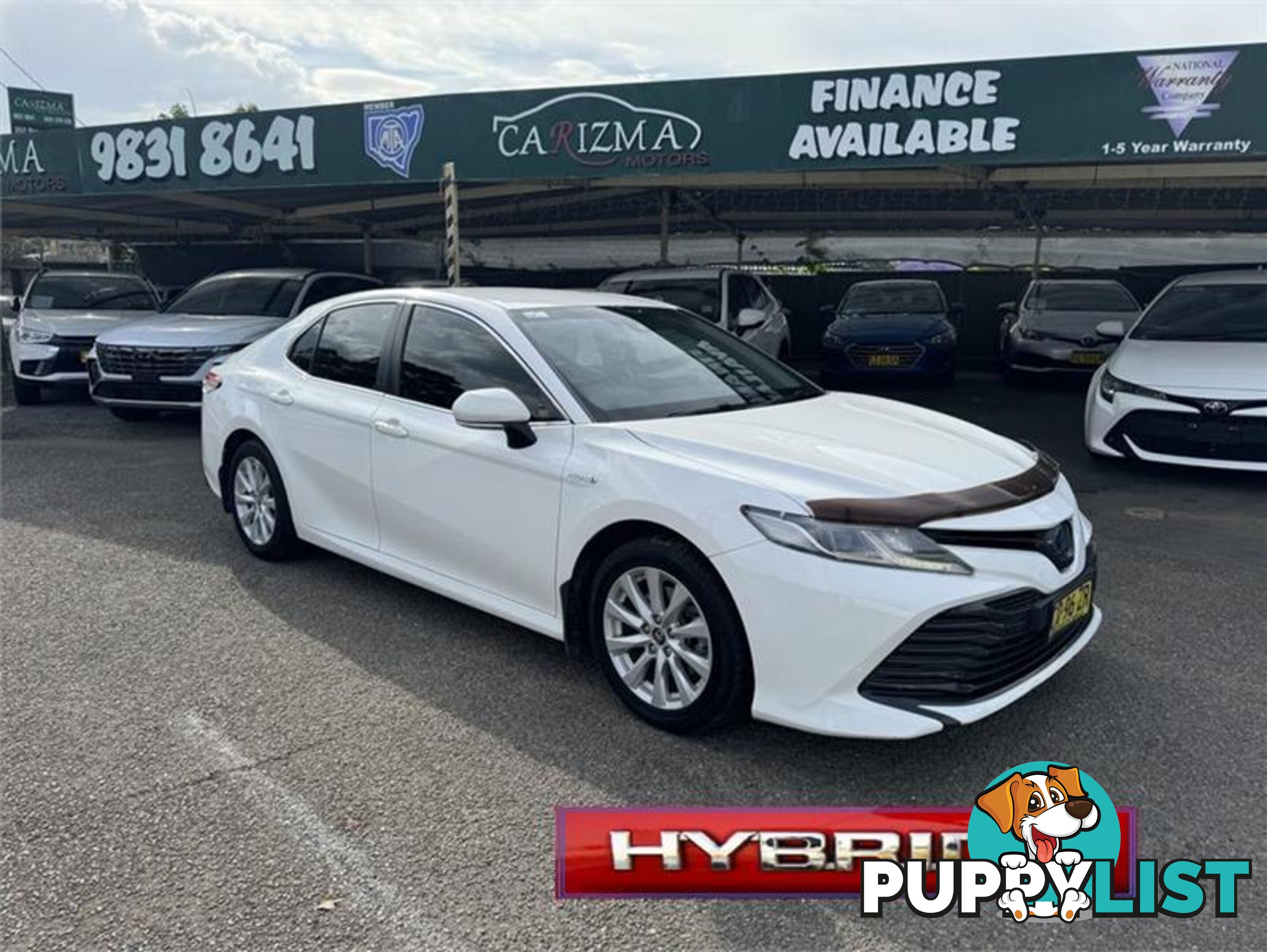 2018 TOYOTA CAMRY ASCENT (HYBRID) AXVH71R MY19 SEDAN, 4 DOORS, 5 SEATS