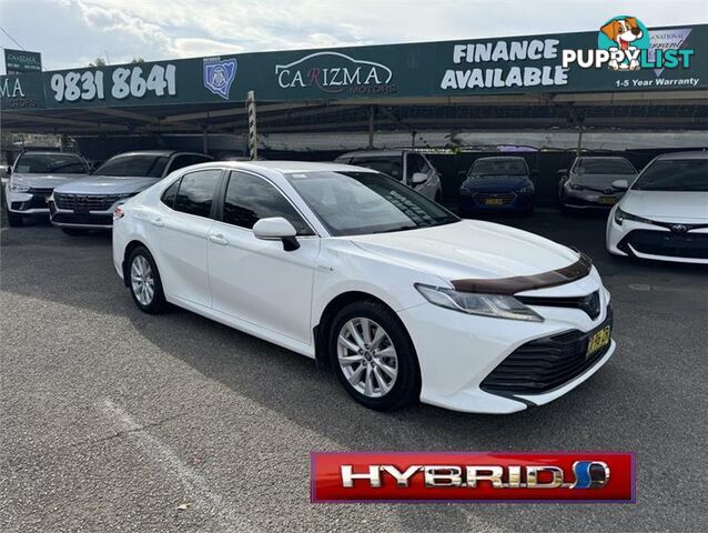 2018 TOYOTA CAMRY ASCENT (HYBRID) AXVH71R MY19 SEDAN, 4 DOORS, 5 SEATS