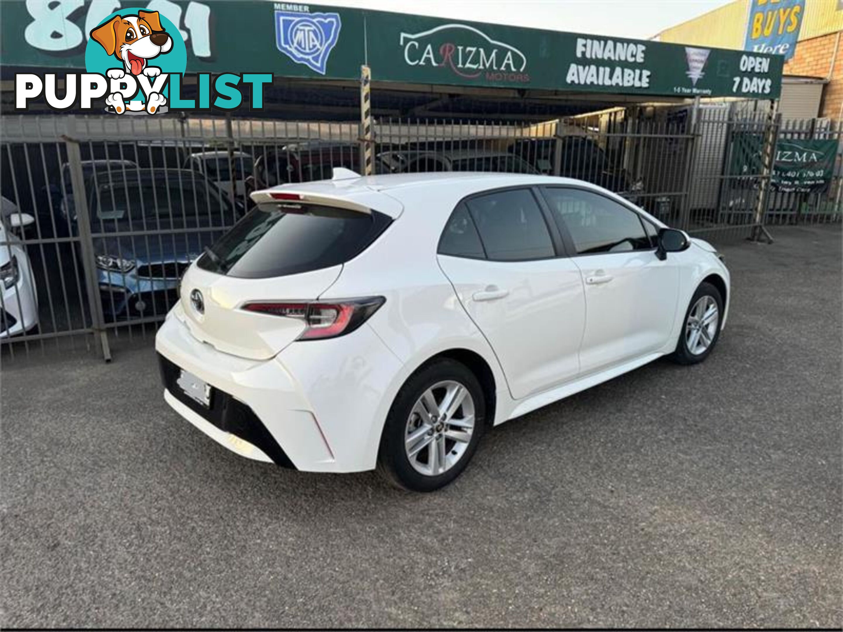 2022 TOYOTA COROLLA ASCENT SPORT MZEA12R HATCH, 5 DOORS, 5 SEATS