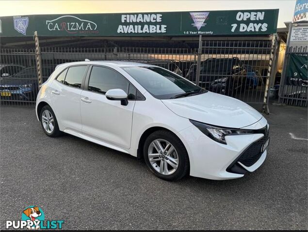 2022 TOYOTA COROLLA ASCENT SPORT MZEA12R HATCH, 5 DOORS, 5 SEATS