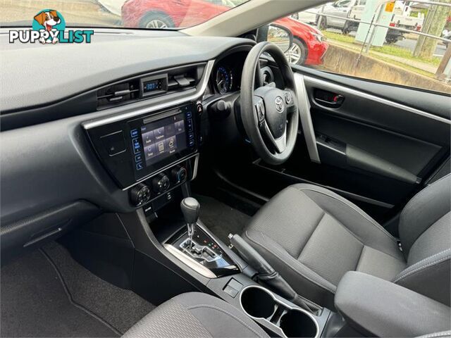 2018 TOYOTA COROLLA ASCENT ZRE172R MY17 SEDAN, 4 DOORS, 5 SEATS