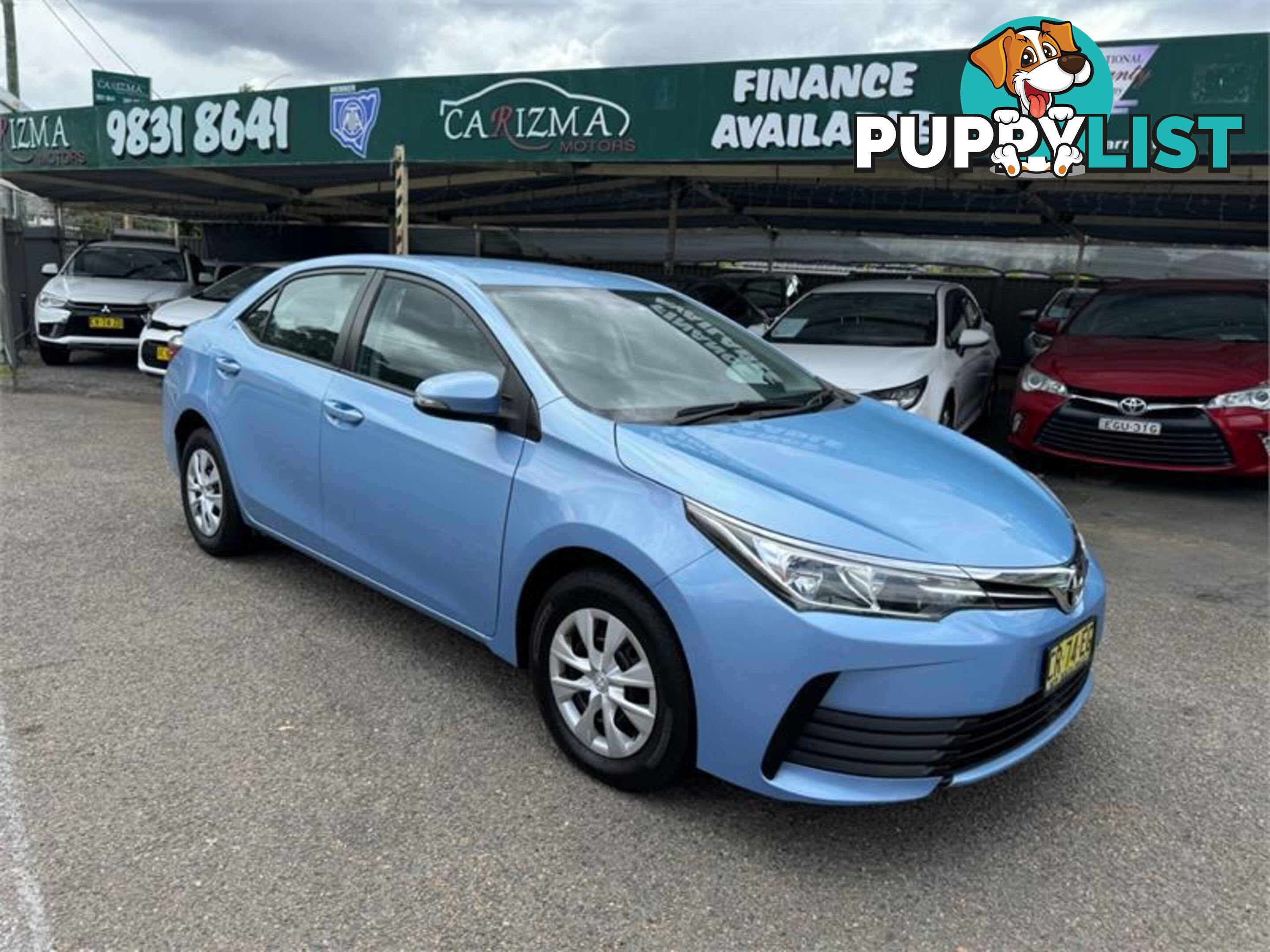 2018 TOYOTA COROLLA ASCENT ZRE172R MY17 SEDAN, 4 DOORS, 5 SEATS