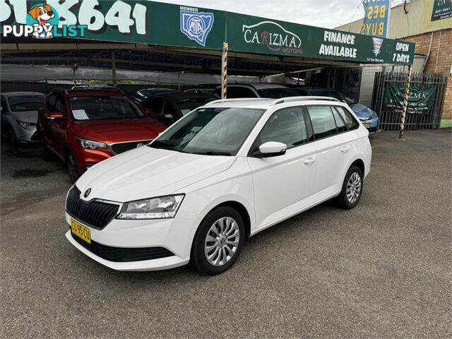 2020 SKODA FABIA 81 TSI NJ MY20 WAGON, 4 DOORS, 5 SEATS