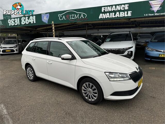 2020 SKODA FABIA 81 TSI NJ MY20 WAGON, 4 DOORS, 5 SEATS