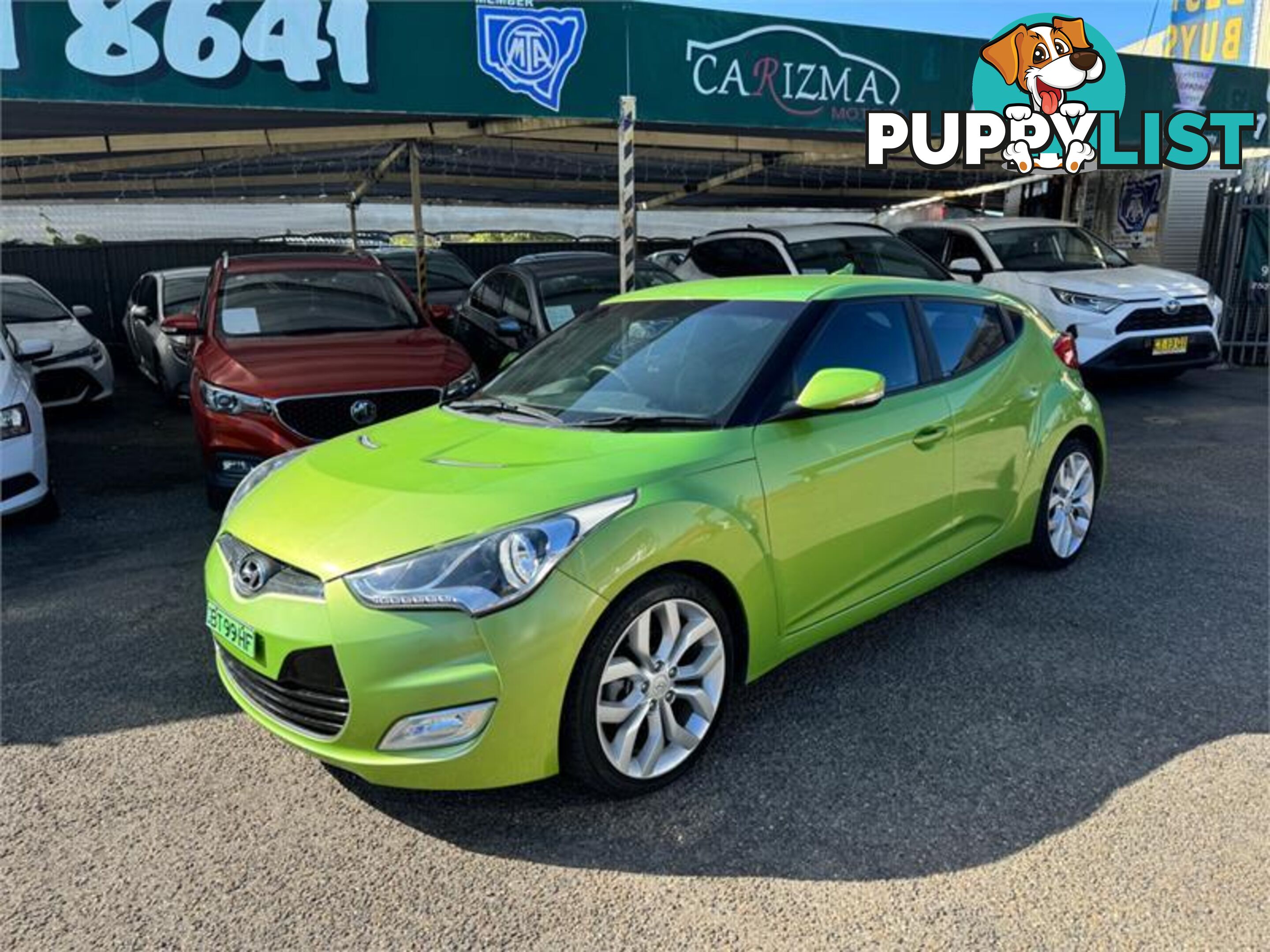 2012 HYUNDAI VELOSTER  FS MY13 HATCH, 3 DOORS, 4 SEATS