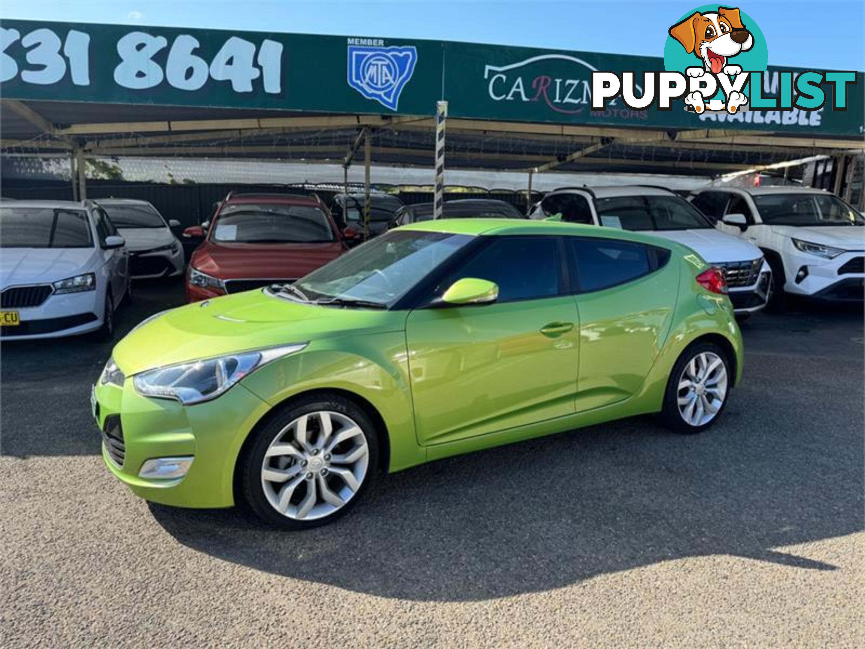 2012 HYUNDAI VELOSTER  FS MY13 HATCH, 3 DOORS, 4 SEATS