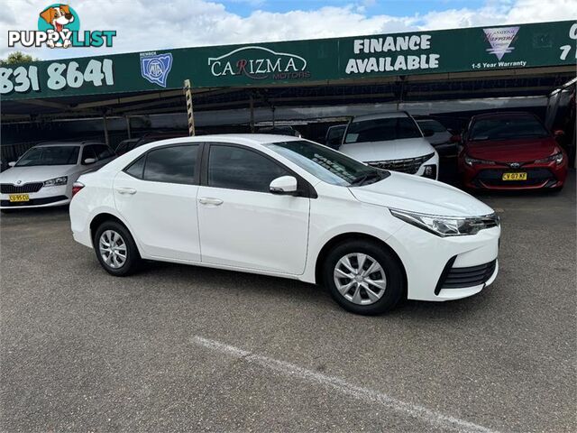 2017 TOYOTA COROLLA ASCENT ZRE172R MY17 SEDAN, 4 DOORS, 5 SEATS