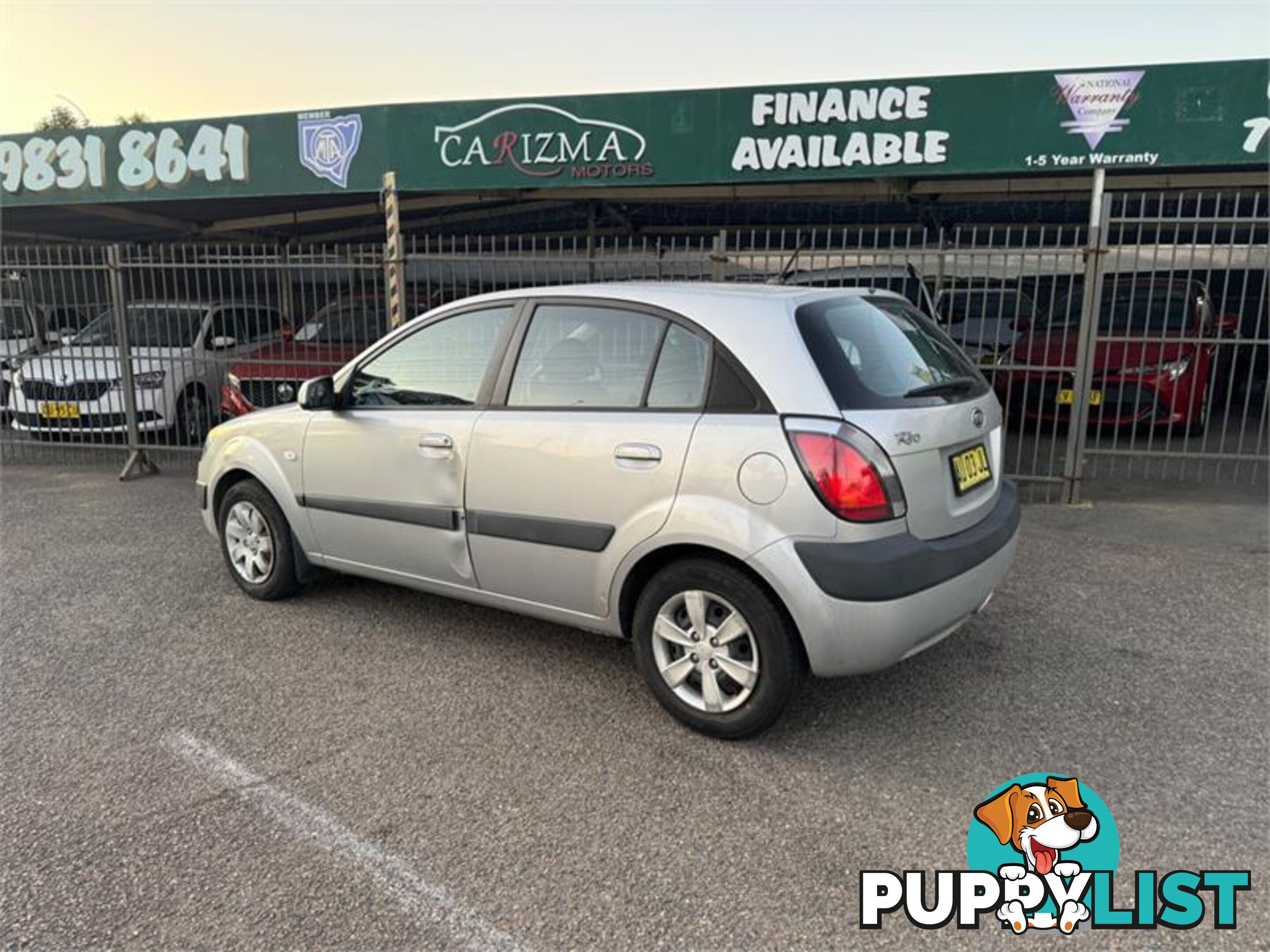 2007 KIA RIO LX JB HATCH, 5 DOORS, 5 SEATS