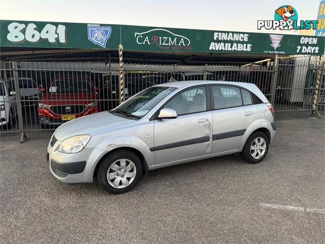 2007 KIA RIO LX JB HATCH, 5 DOORS, 5 SEATS