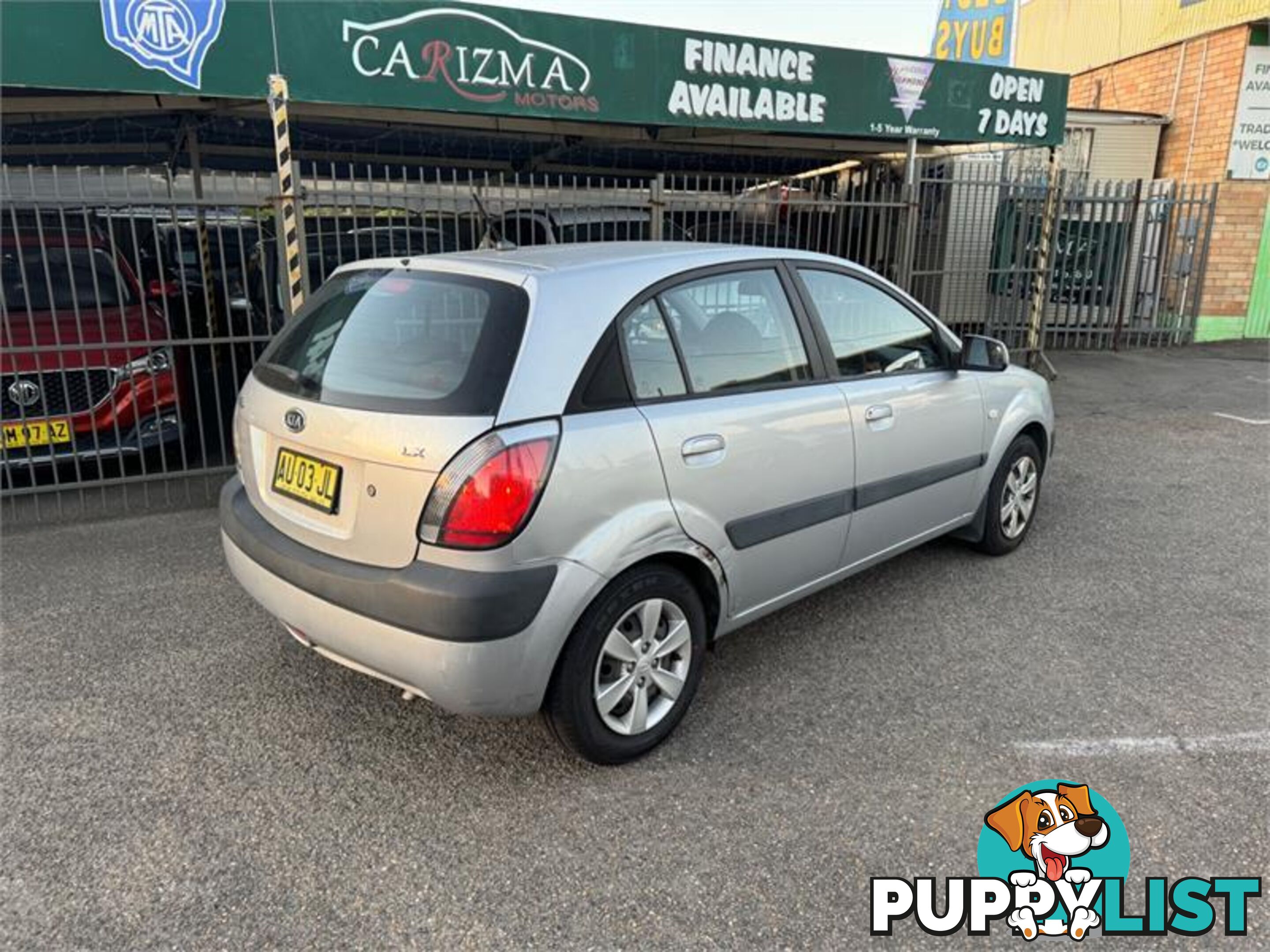 2007 KIA RIO LX JB HATCH, 5 DOORS, 5 SEATS