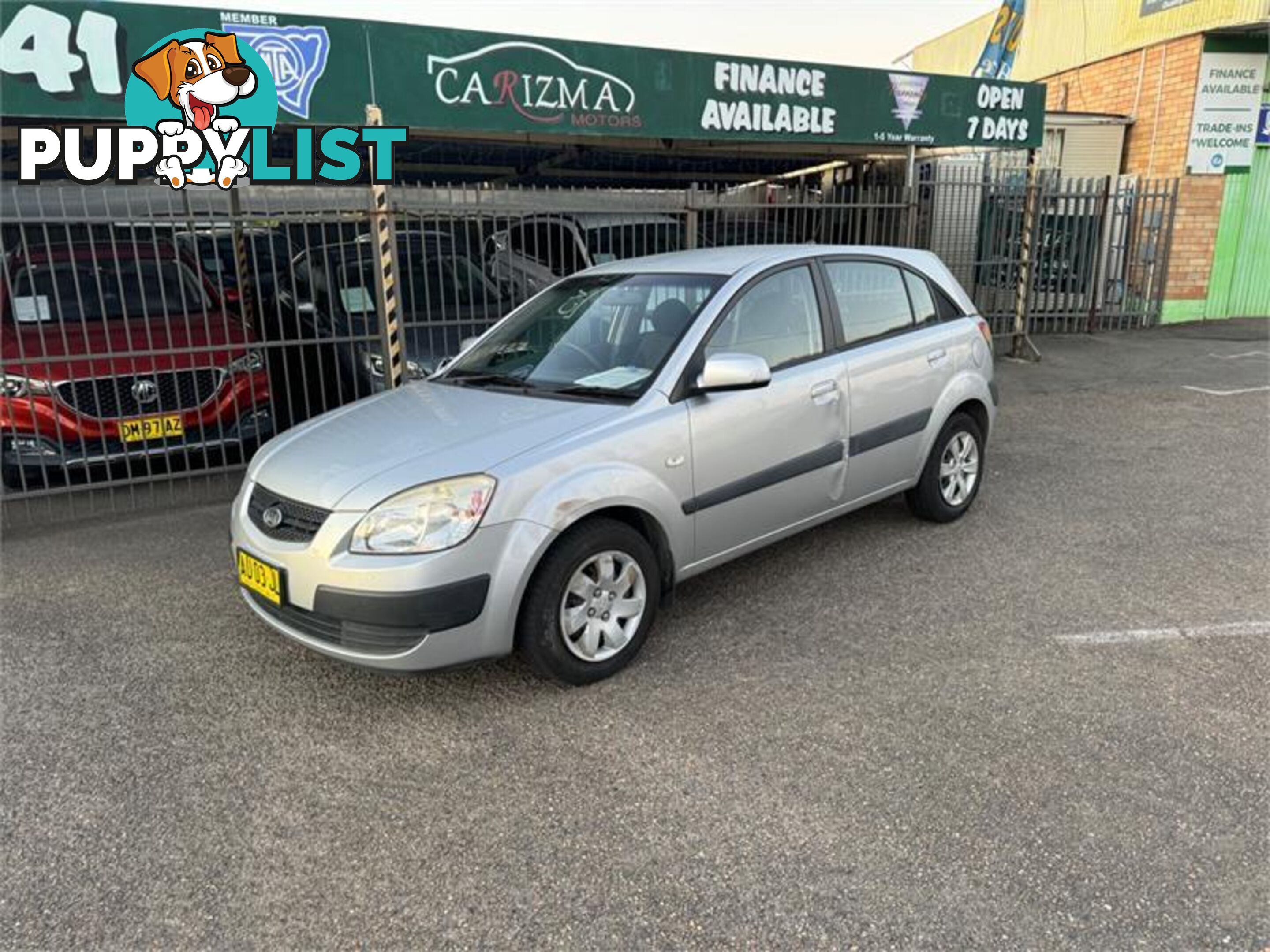 2007 KIA RIO LX JB HATCH, 5 DOORS, 5 SEATS