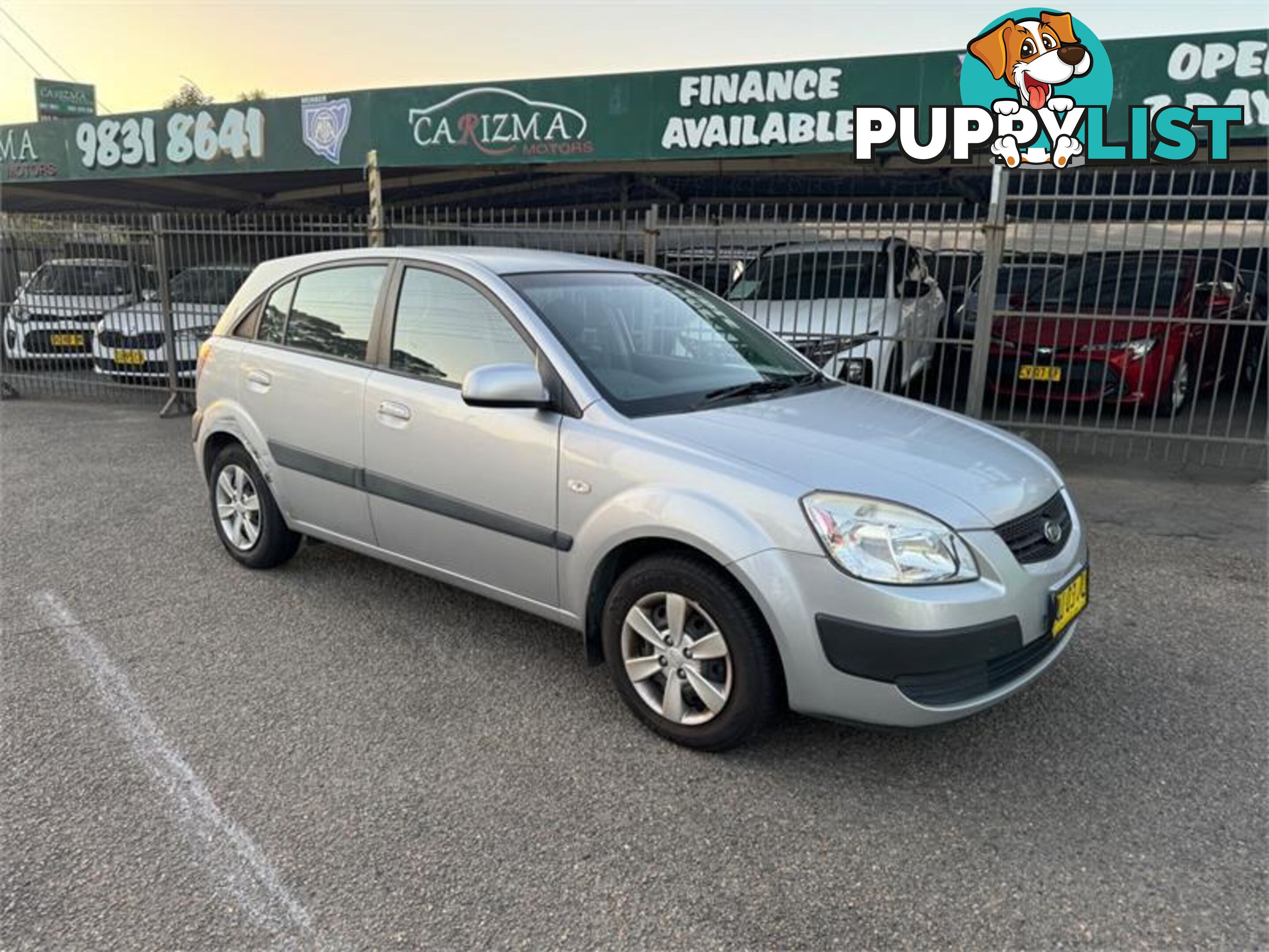 2007 KIA RIO LX JB HATCH, 5 DOORS, 5 SEATS