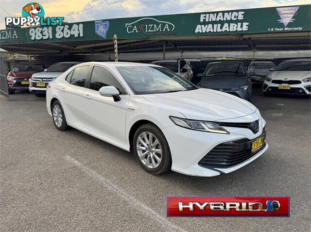 2018 TOYOTA CAMRY ASCENT (HYBRID) AXVH71R MY19 SEDAN