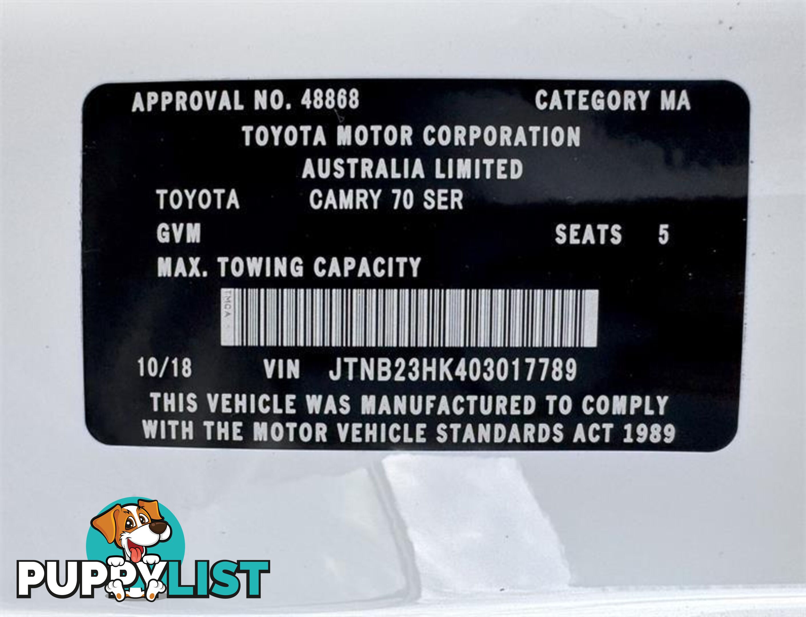 2018 TOYOTA CAMRY ASCENT (HYBRID) AXVH71R MY19 SEDAN