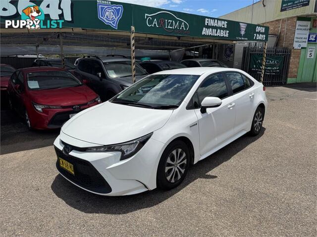 2020 TOYOTA COROLLA ASCENT SPORT (HYBRID) ZWE211R SEDAN