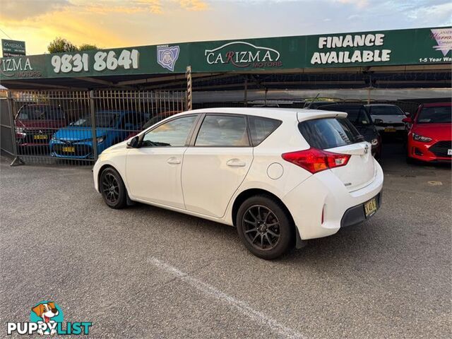 2015 TOYOTA COROLLA ASCENT ZRE182R HATCHBACK