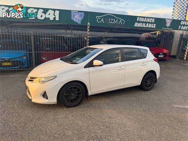 2015 TOYOTA COROLLA ASCENT ZRE182R HATCHBACK