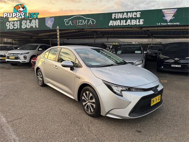 2021 TOYOTA COROLLA ASCENT SPORT (HYBRID) ZWE211R SEDAN