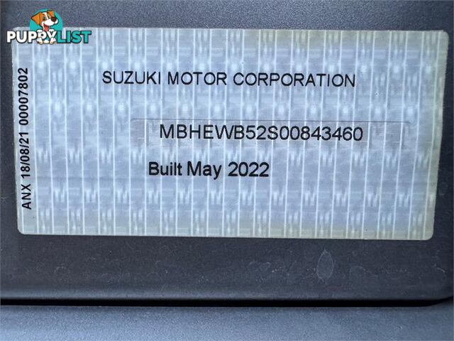 2022 SUZUKI BALENO GL EW SERIES II MY22 HATCHBACK