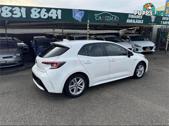 2020 TOYOTA COROLLA ASCENT SPORT (HYBRID) ZWE211R HATCHBACK