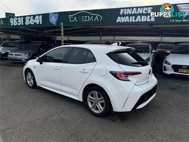 2020 TOYOTA COROLLA ASCENT SPORT (HYBRID) ZWE211R HATCHBACK