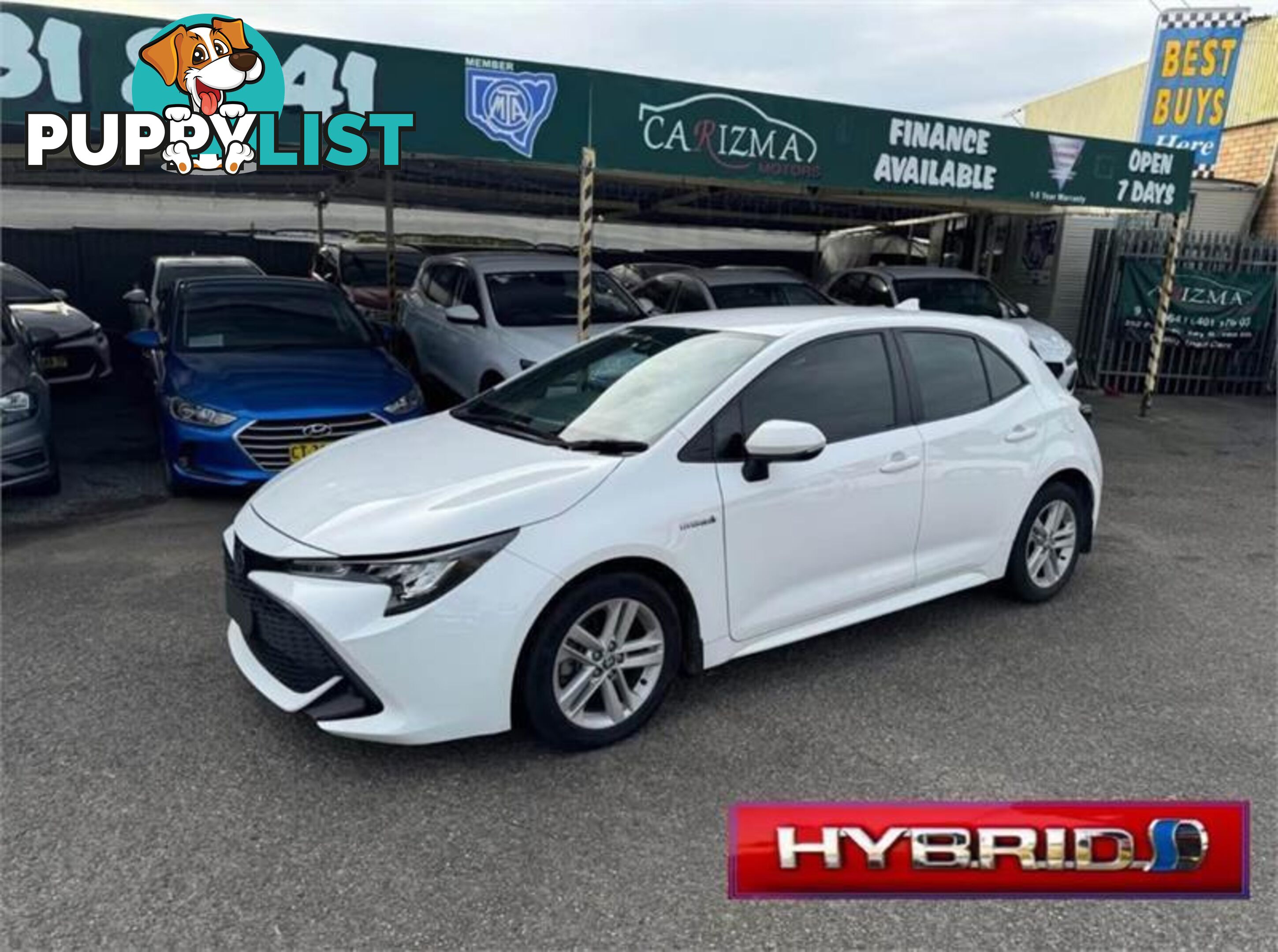 2020 TOYOTA COROLLA ASCENT SPORT (HYBRID) ZWE211R HATCHBACK