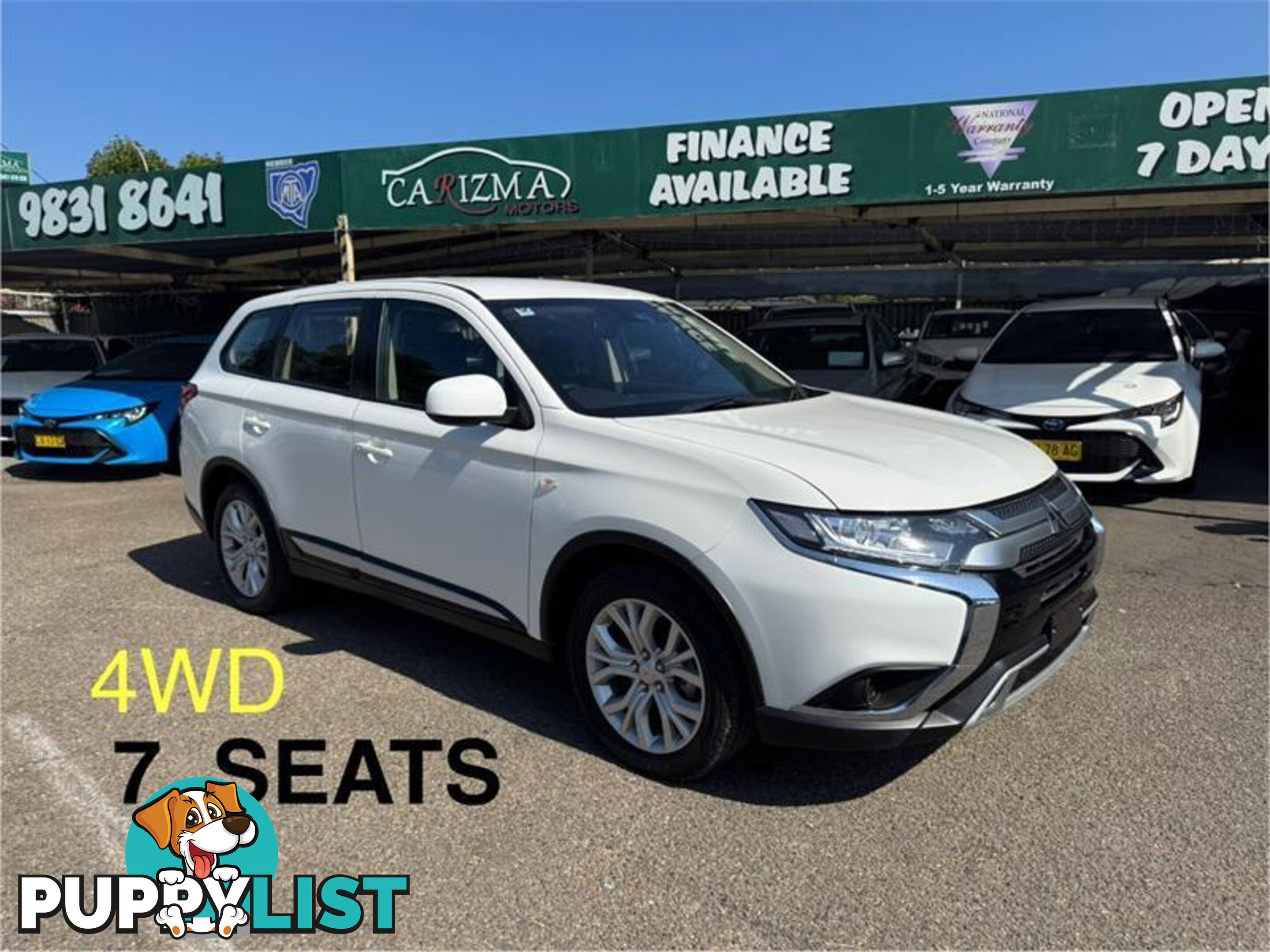 2021 MITSUBISHI OUTLANDER ES 7 SEAT (AWD) ZL MY21 SUV