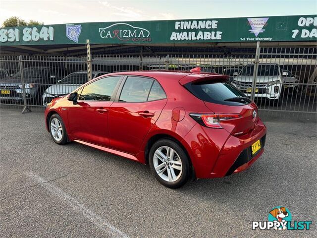 2020 TOYOTA COROLLA ASCENT SPORT (HYBRID) ZWE211R HATCHBACK