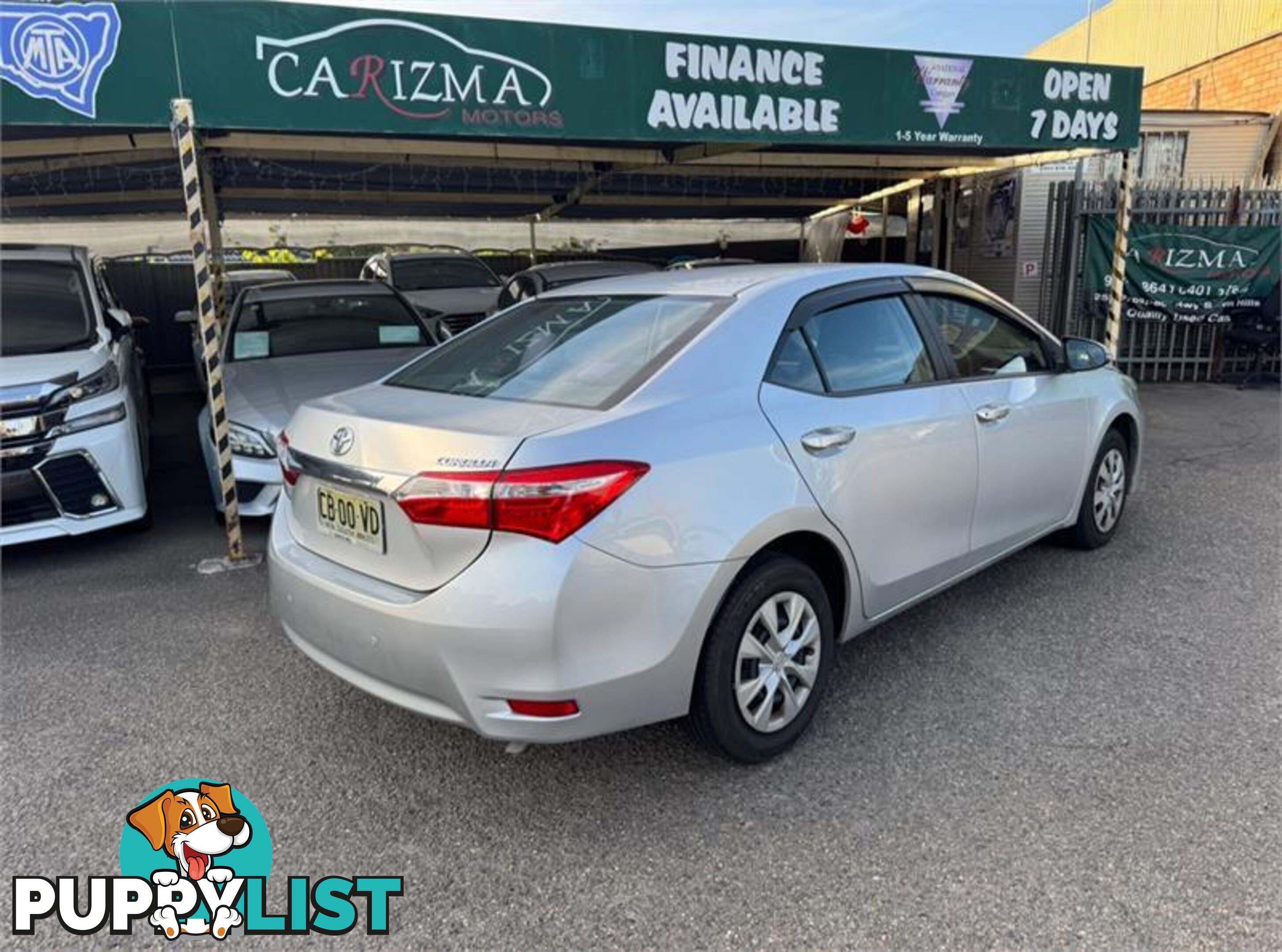 2014 TOYOTA COROLLA ASCENT ZRE172R SEDAN