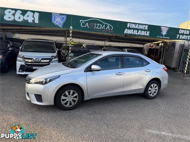 2014 TOYOTA COROLLA ASCENT ZRE172R SEDAN