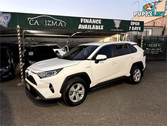 2019 TOYOTA RAV4 GX 2WD HYBRID (NAV) AXAH52R SUV