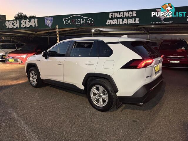 2019 TOYOTA RAV4 GX 2WD HYBRID (NAV) AXAH52R SUV