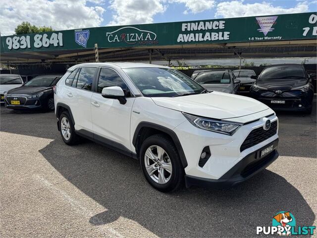 2020 TOYOTA RAV4 GX 2WD HYBRID (NAV) AXAH52R SUV