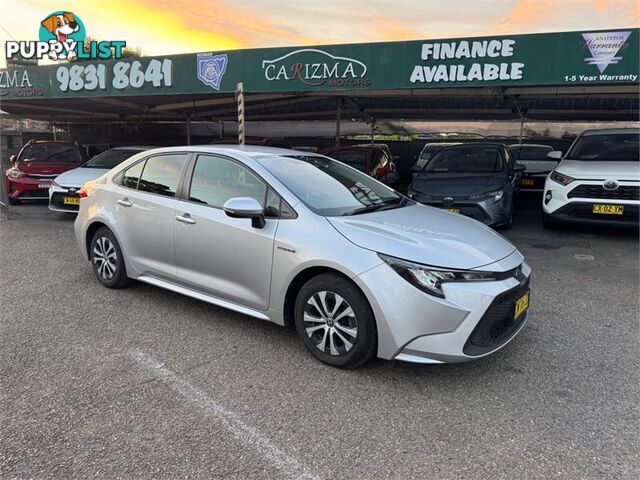 2019 TOYOTA COROLLA ASCENT SPORT (HYBRID) ZWE211R SEDAN