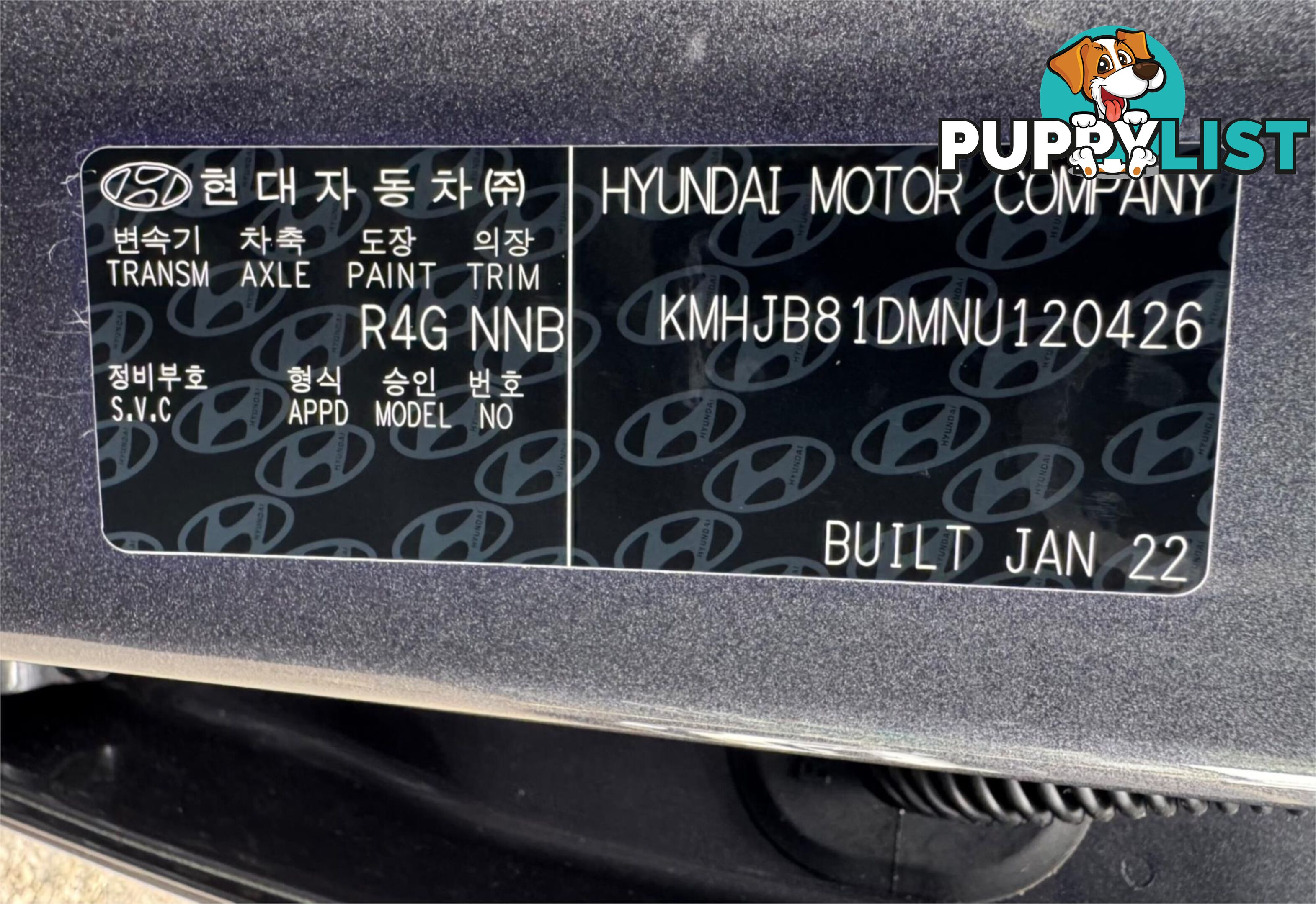 2022 HYUNDAI TUCSON (FWD) NX4.V1 MY22 SUV