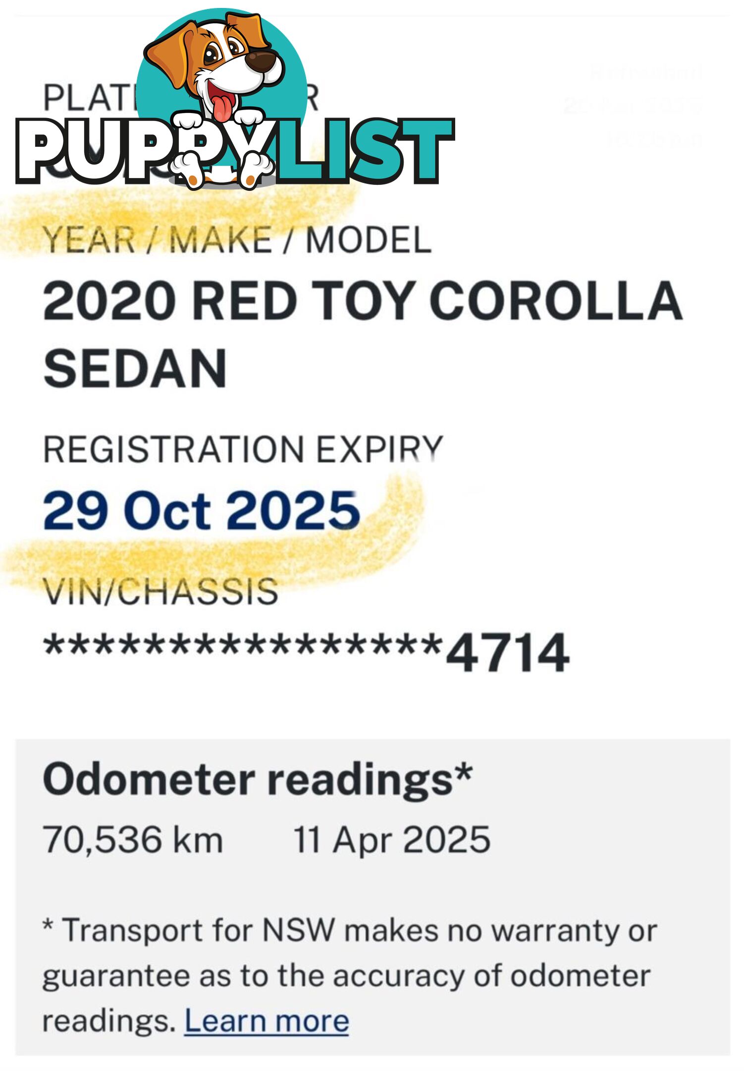 2020 TOYOTA COROLLA SX MZEA12R HATCHBACK
