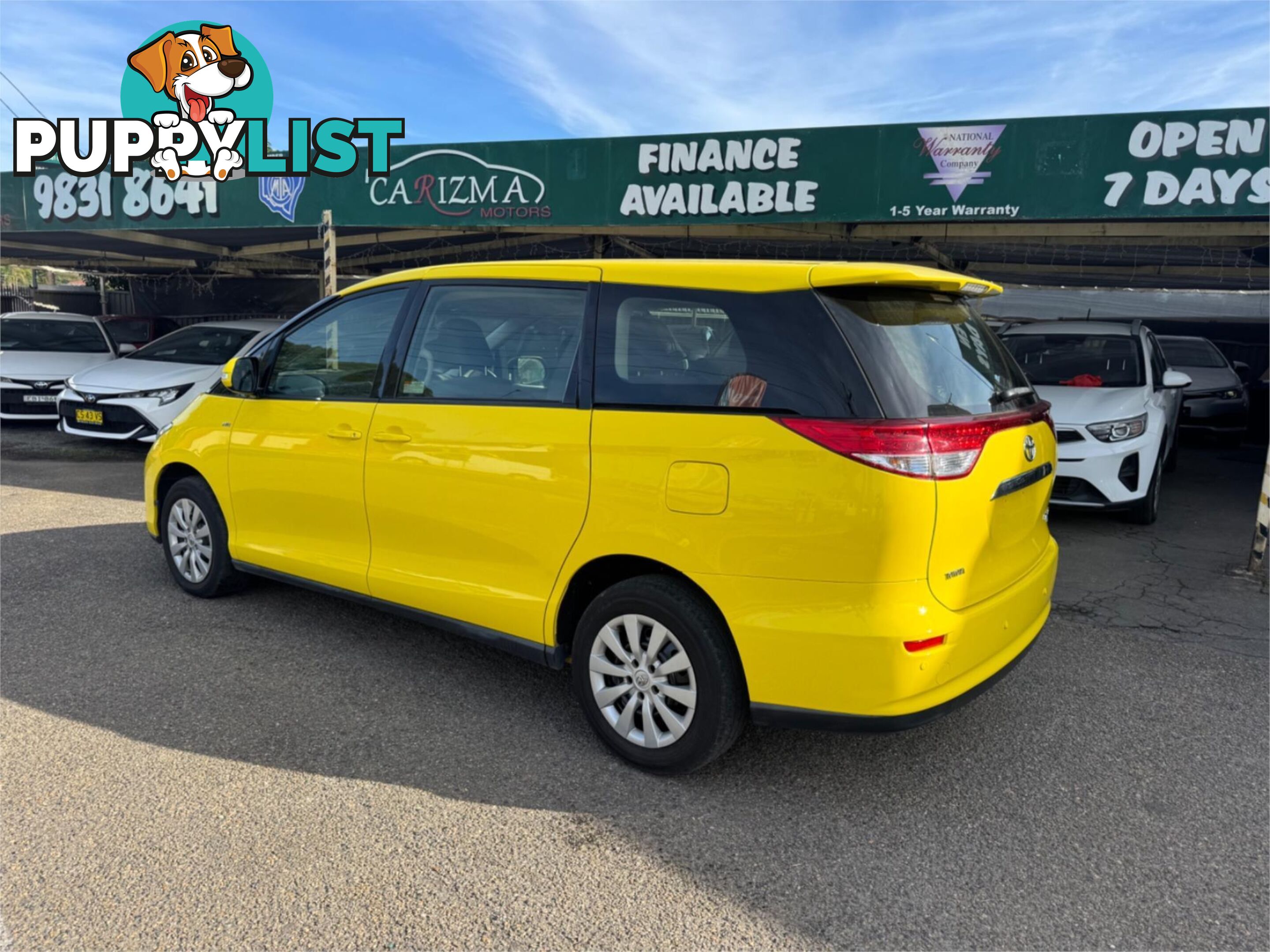 2015 TOYOTA TARAGO GLI ACR50R MY13 WAGON