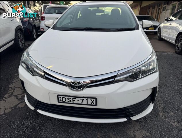 2017 TOYOTA COROLLA ASCENT ZRE172R MY17 SEDAN