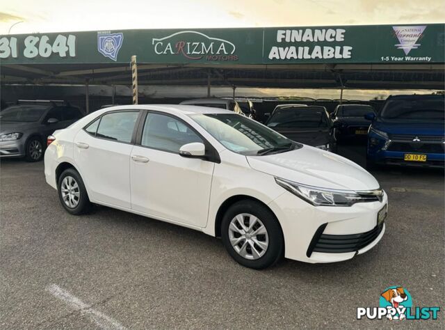 2017 TOYOTA COROLLA ASCENT ZRE172R MY17 SEDAN