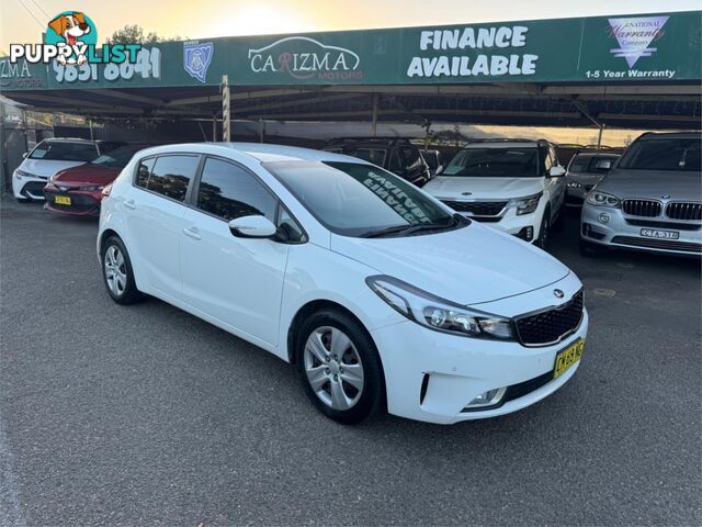 2017 KIA CERATO S YD MY18 HATCHBACK