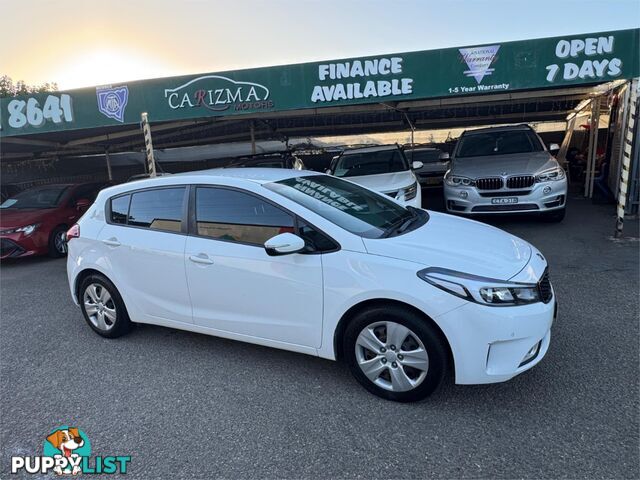 2017 KIA CERATO S YD MY18 HATCHBACK
