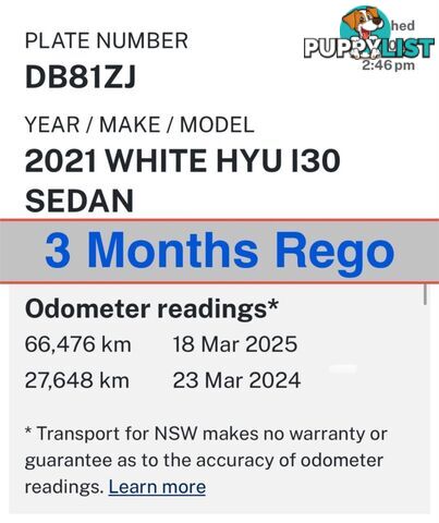 2021 HYUNDAI I30 ACTIVE PD.V4 MY22 HATCHBACK
