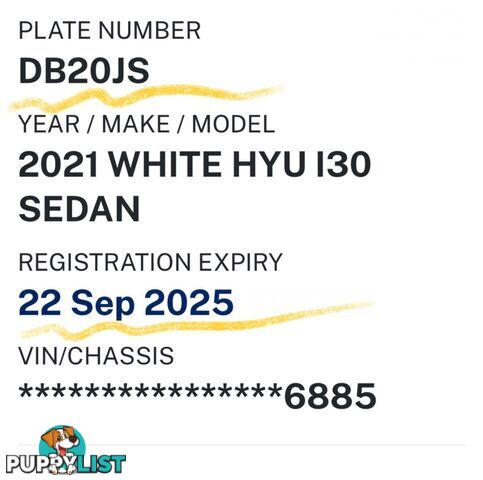 2021 HYUNDAI I30  PD.V4 MY21 HATCHBACK