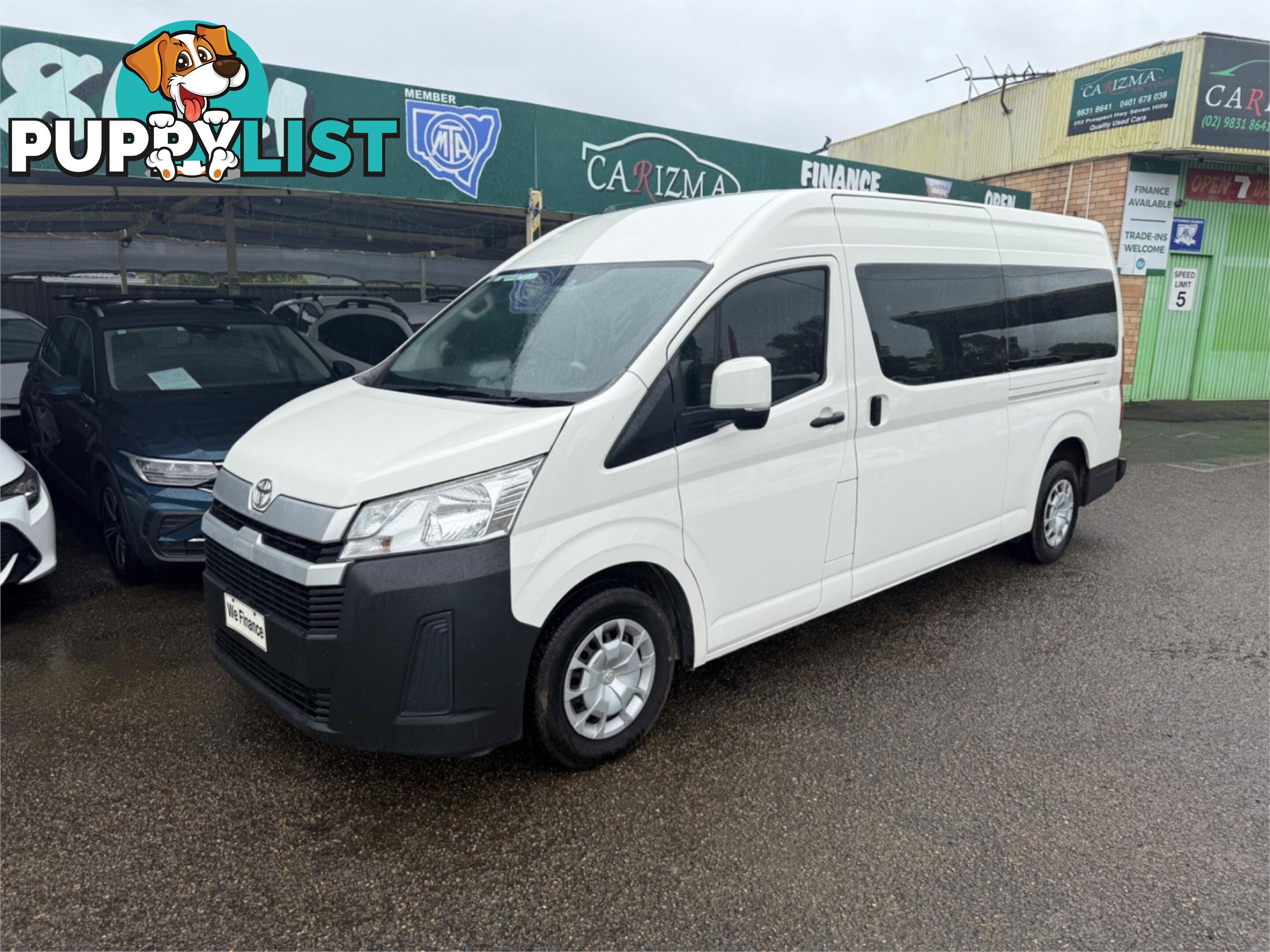 2019 TOYOTA HIACE SLWB GDH320R COMMERCIAL