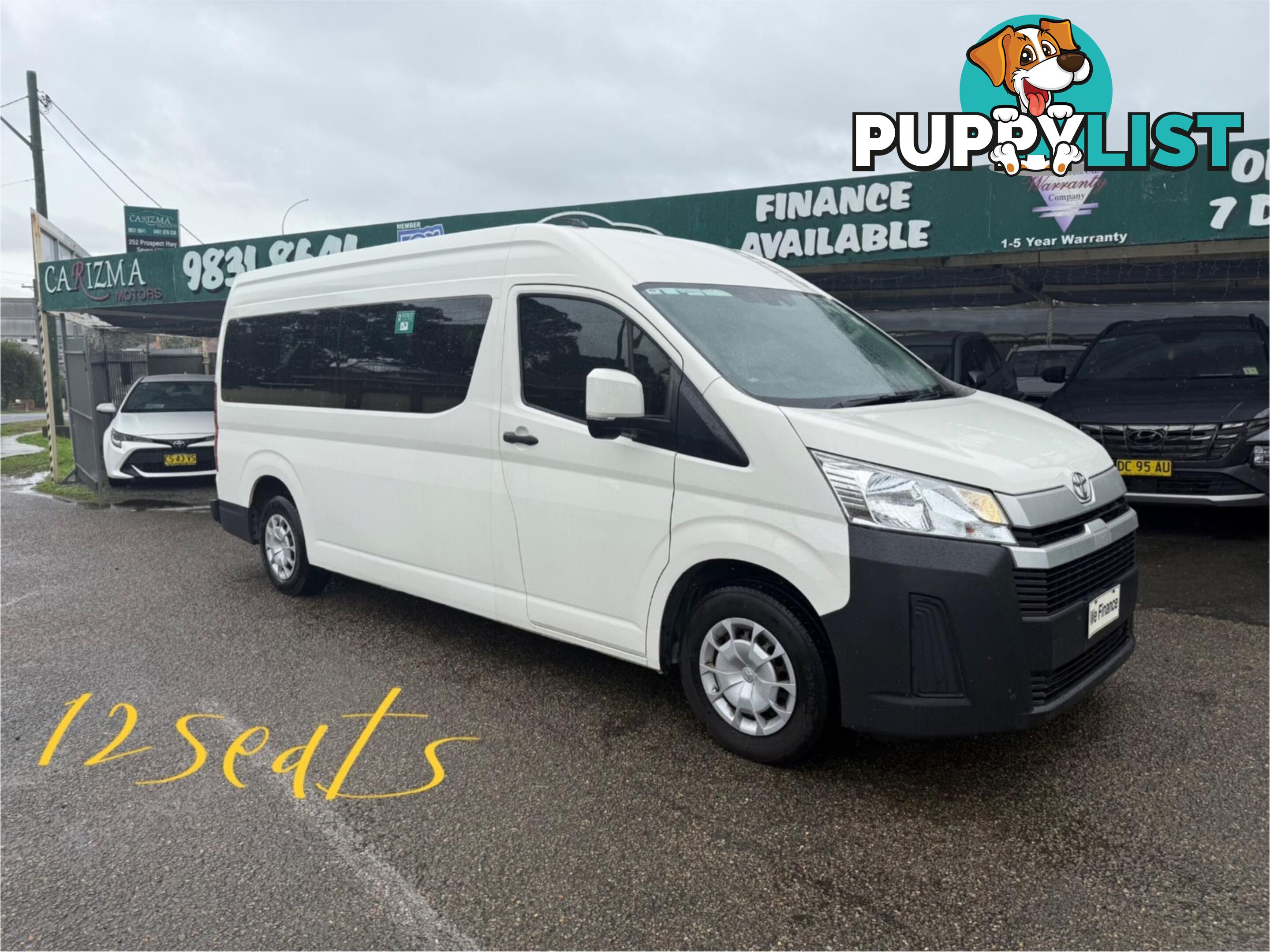 2019 TOYOTA HIACE SLWB GDH320R COMMERCIAL