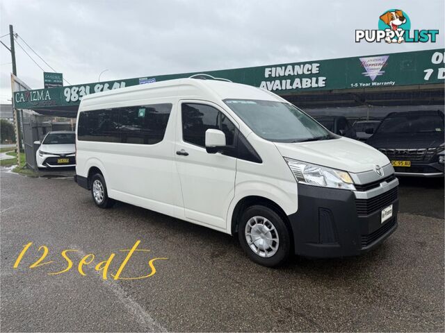 2019 TOYOTA HIACE SLWB GDH320R COMMERCIAL