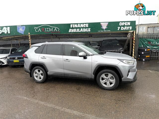 2020 TOYOTA RAV4 GX 2WD HYBRID (NAV) AXAH52R SUV
