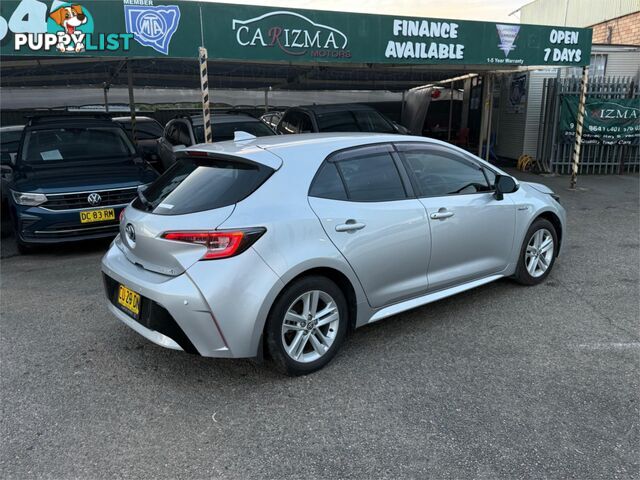 2019 TOYOTA COROLLA ASCENT SPORT (HYBRID) ZWE211R HATCHBACK