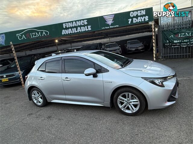2019 TOYOTA COROLLA ASCENT SPORT (HYBRID) ZWE211R HATCHBACK