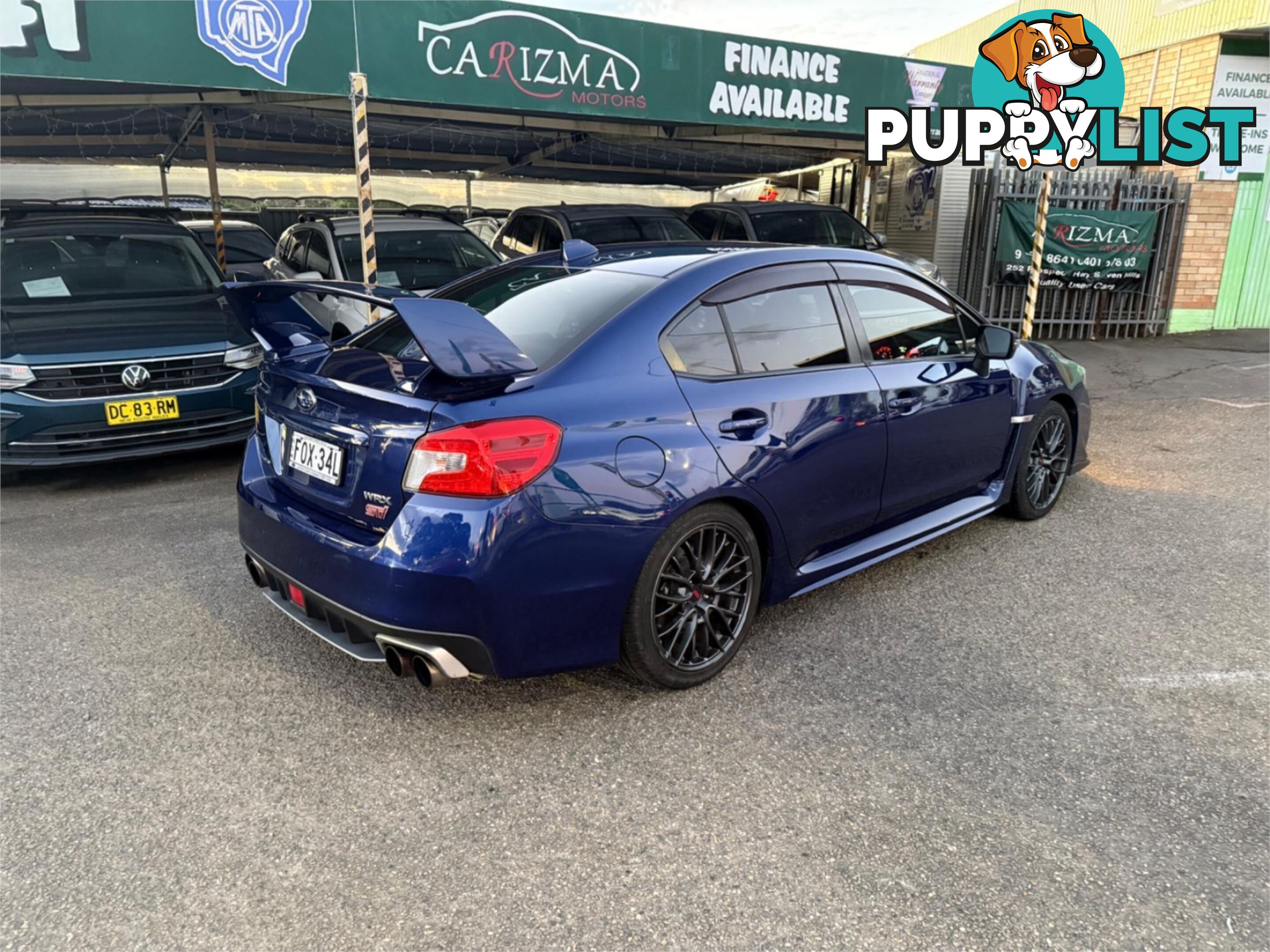 2016 SUBARU WRX STI MY17 SEDAN